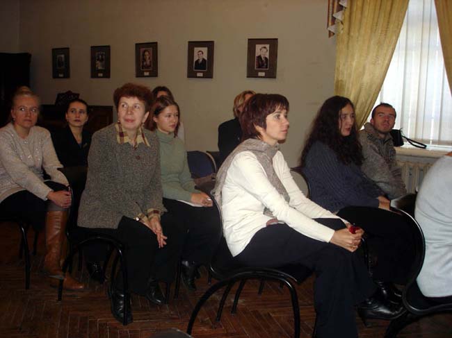 Участники генеалогические секции.